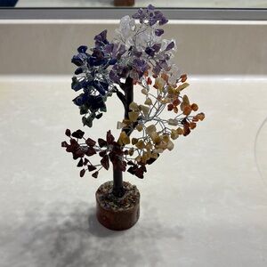 Seven Chakra Tree of Life for + Energy - Feng Shui Tree, Fake Bonsai Tree